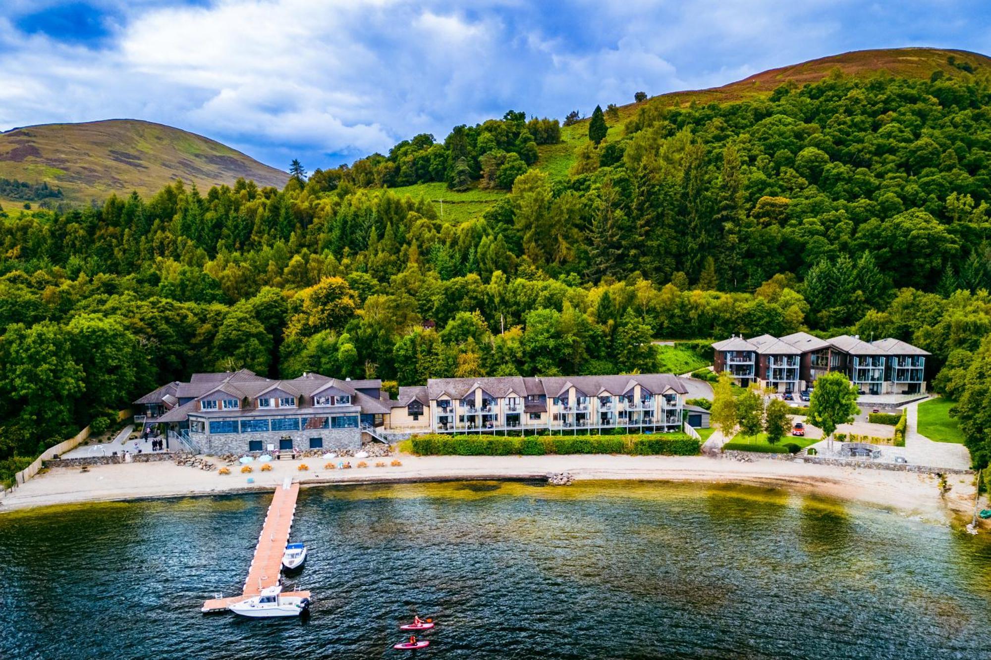 The Lodge On Loch Lomond Hotel Luss Bagian luar foto
